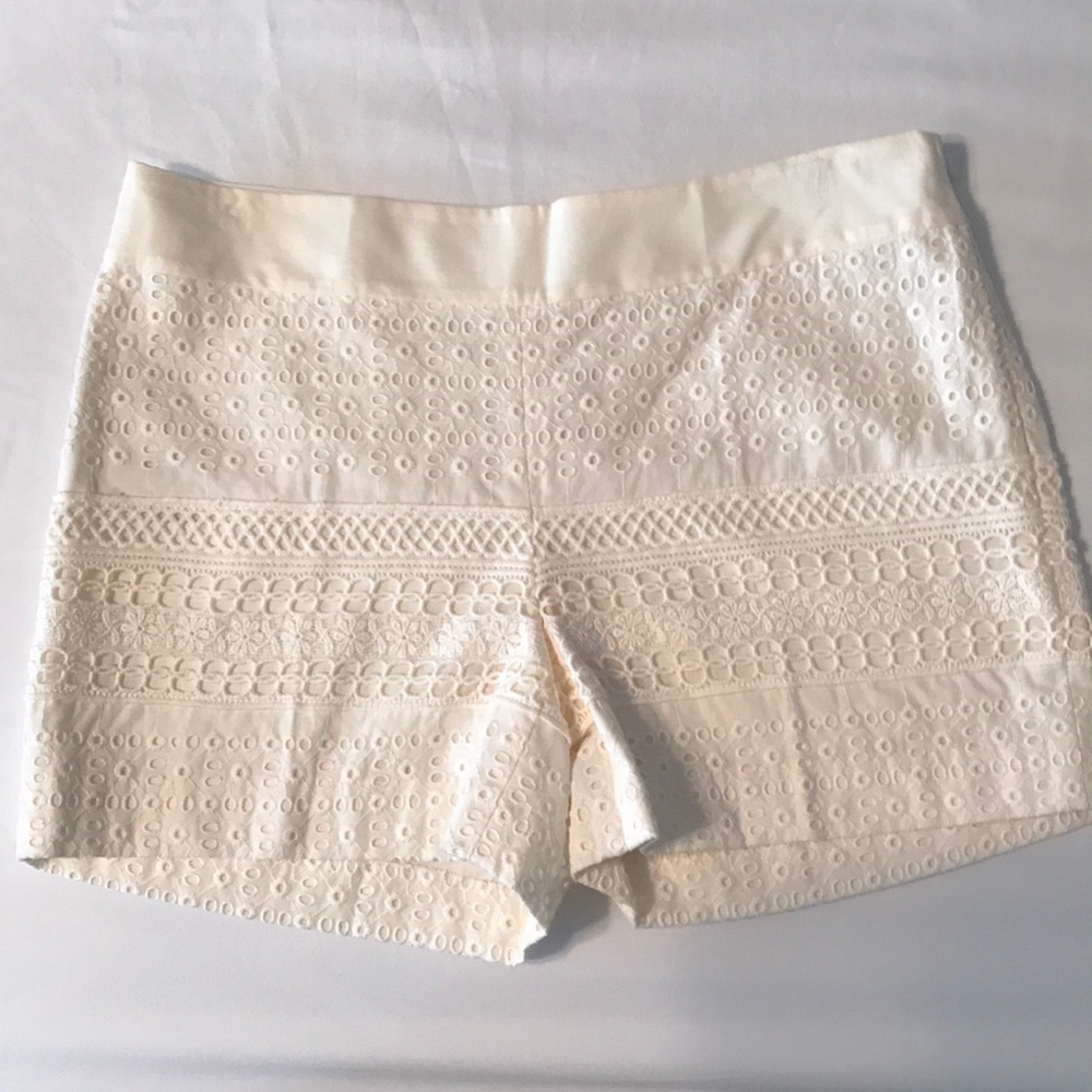 NWT Ann Taylor LOFT Eyelet Lace Riviera Shorts